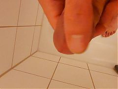 Masturbation in the shower